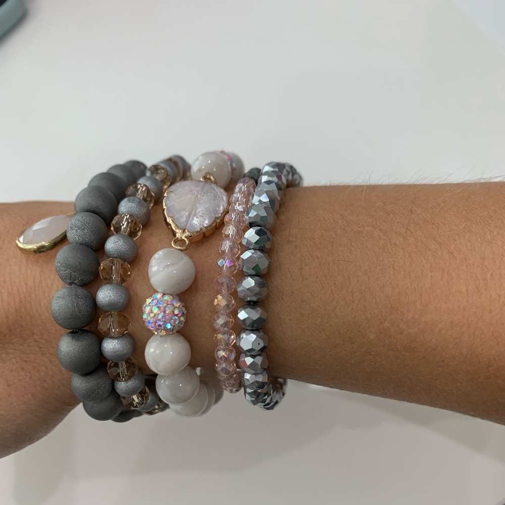 5-pc bracelet stack - Picture 3 of 5